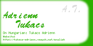 adrienn tukacs business card